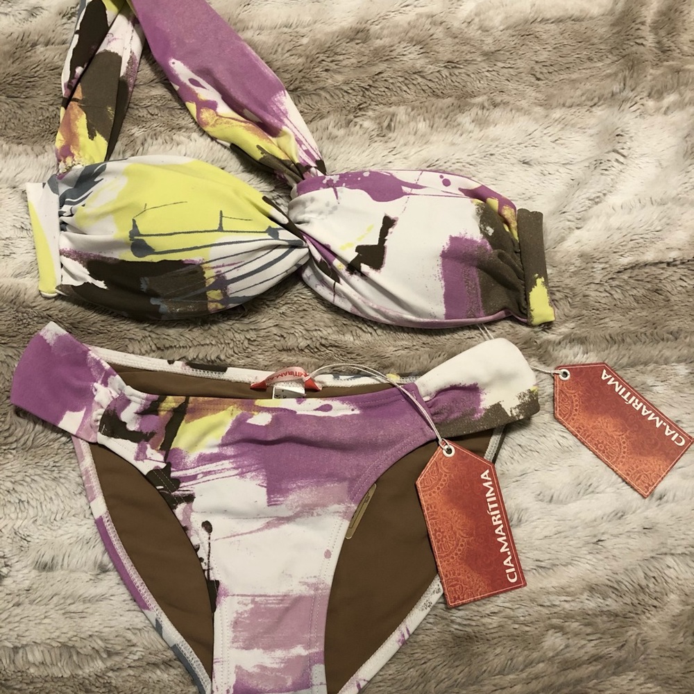 NEW Cia Maritima Bikini Size Medium